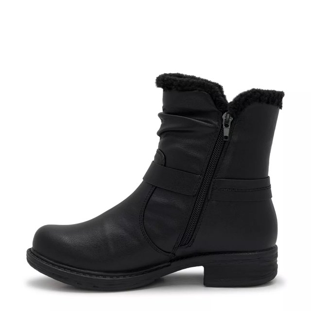 Black moto boots womens outlet