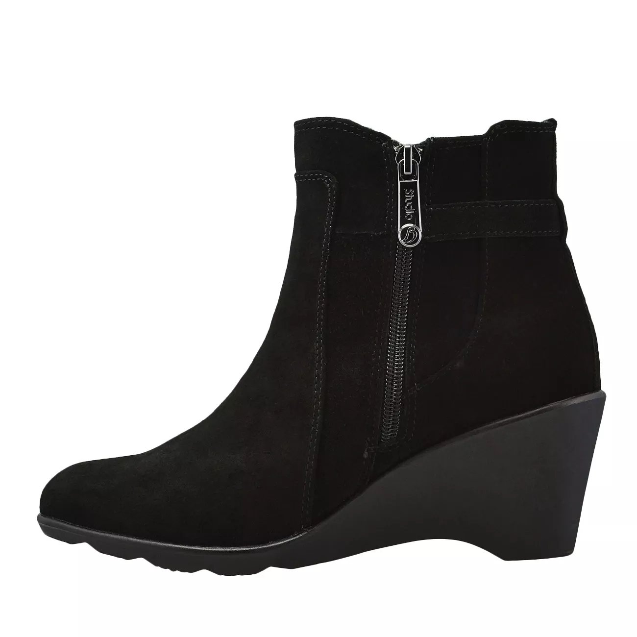 studio b by blondo chunky heel bootie