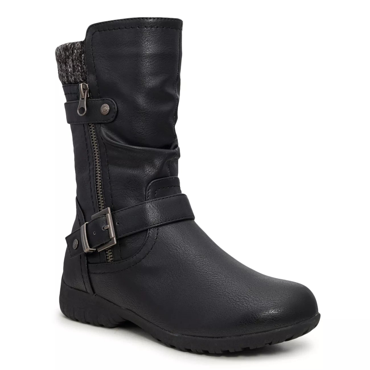 Sierra Waterproof Wide Width Moto Winter Boot