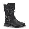 Taxi Queens 01 Waterproof Wide Width Moto Boot The Shoe Company