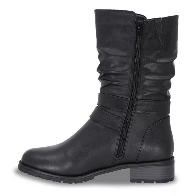 Taxi Queens-01 Waterproof Wide Width Moto Boot | The Shoe Company