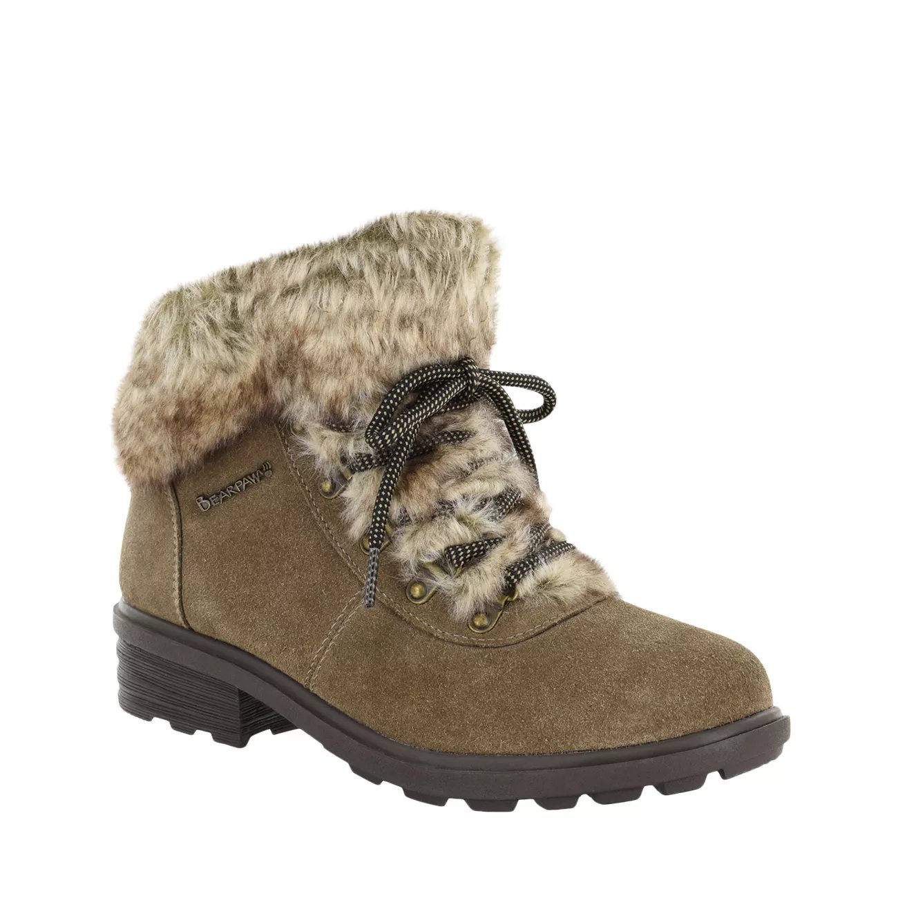 bearpaw womens serenity flat heel winter boots