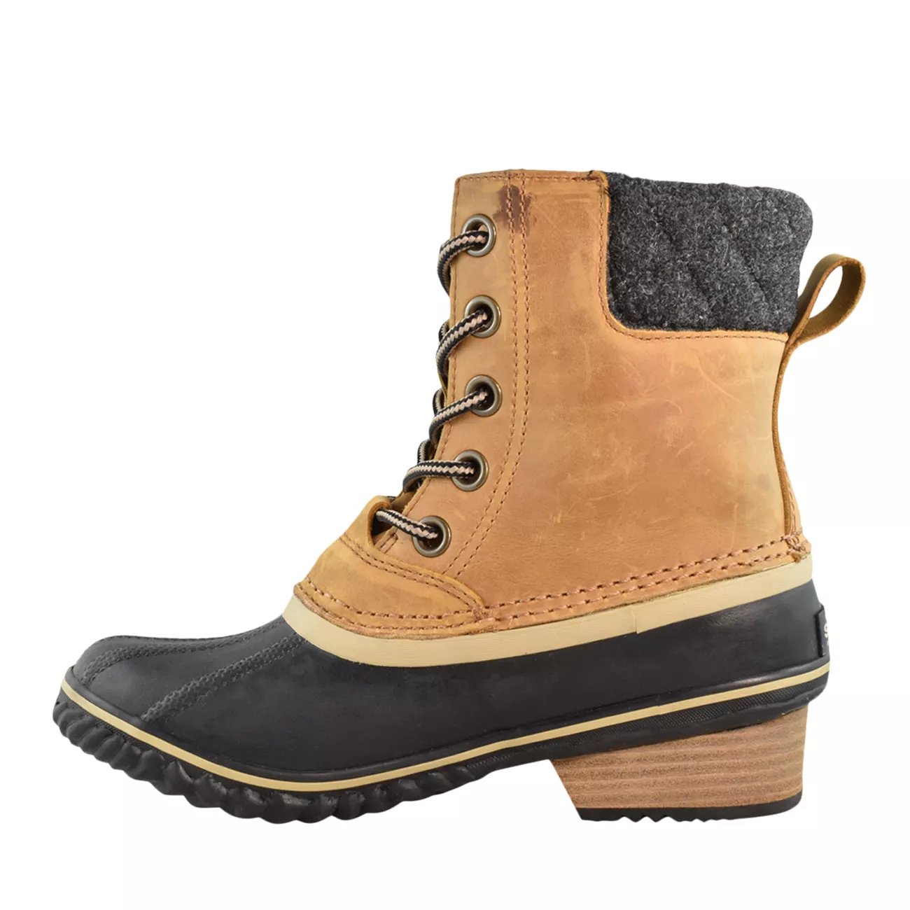 lacing duck boots