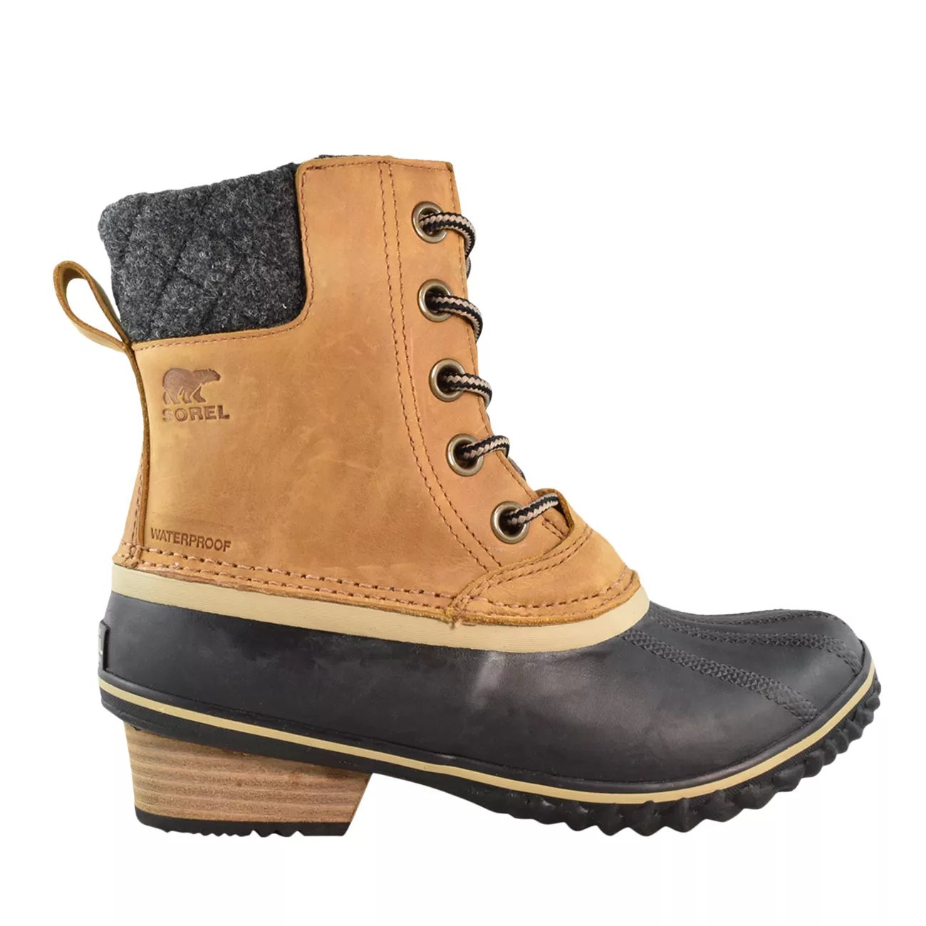 sorel slimpack 2 lace duck boot