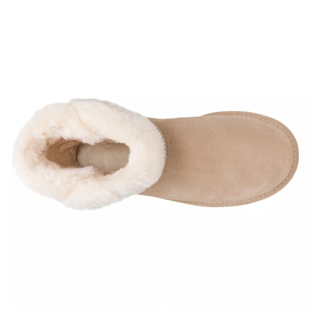 Kalla crochet genuine shop shearling boot