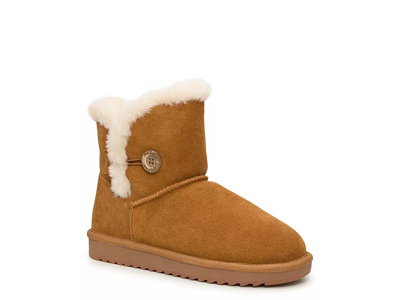 Sherpa hot sale ankle boots