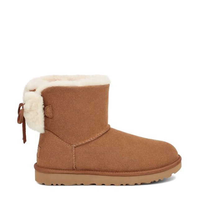 Ugg Classic Double Bow Mini Boots Brown EU 40 Woman