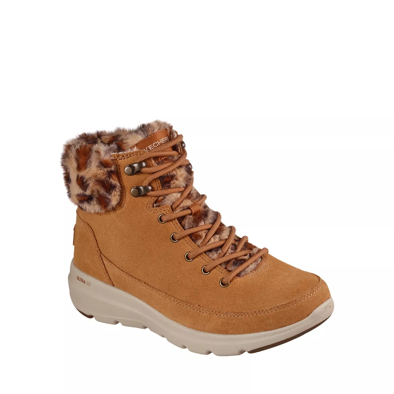 skechers glacial ultra lace up boot