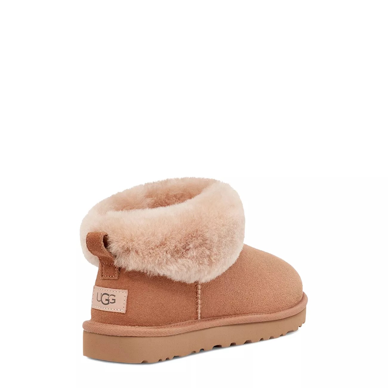 ugg classic mini fluff pink