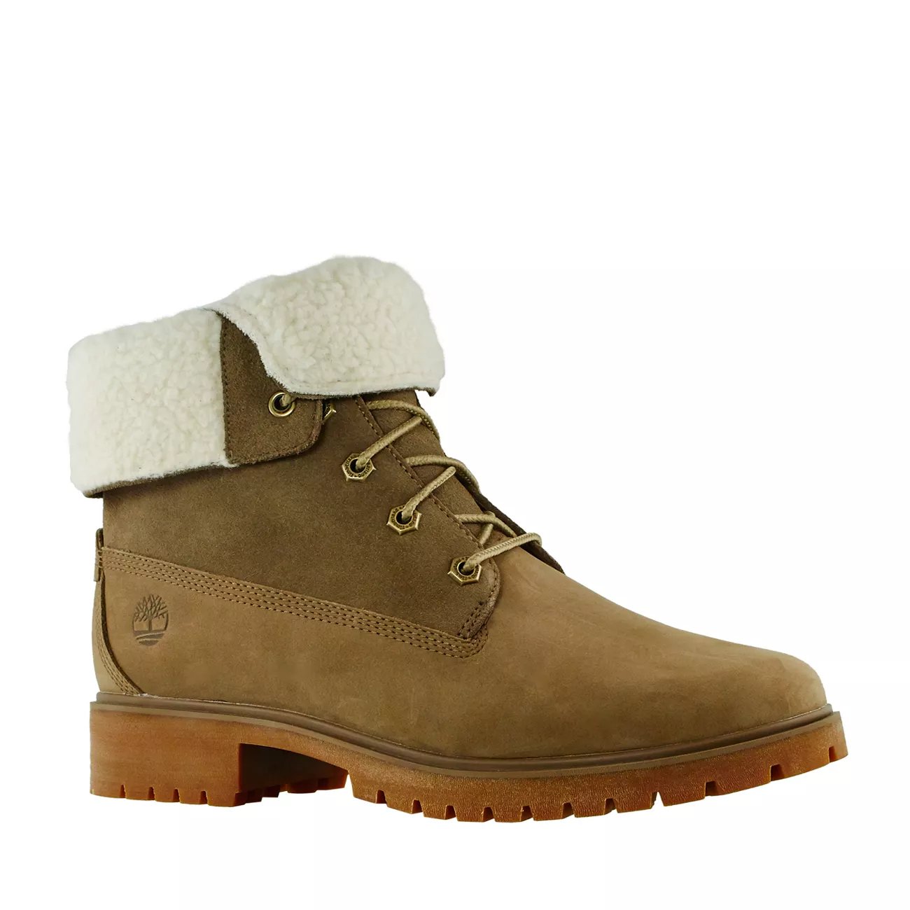 timberland jayne teddy fleece fold down waterproof boot
