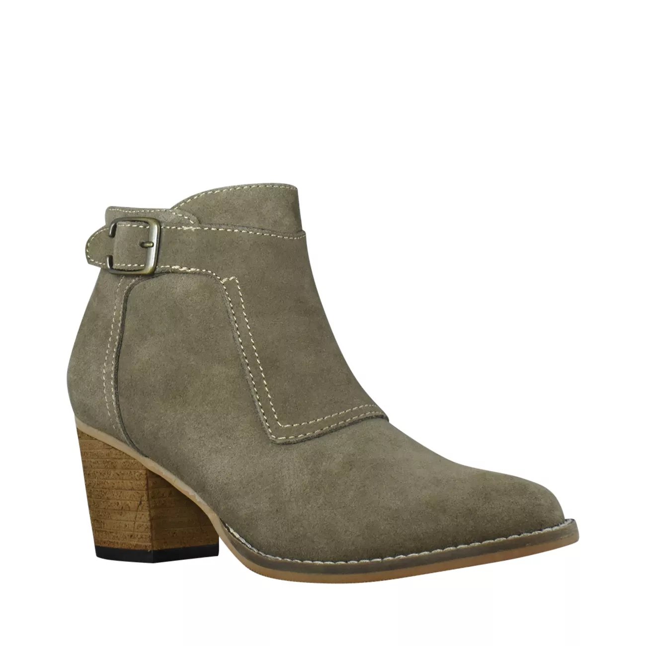 studio b by blondo chunky heel bootie