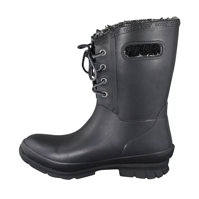 amanda plush waterproof rain boot
