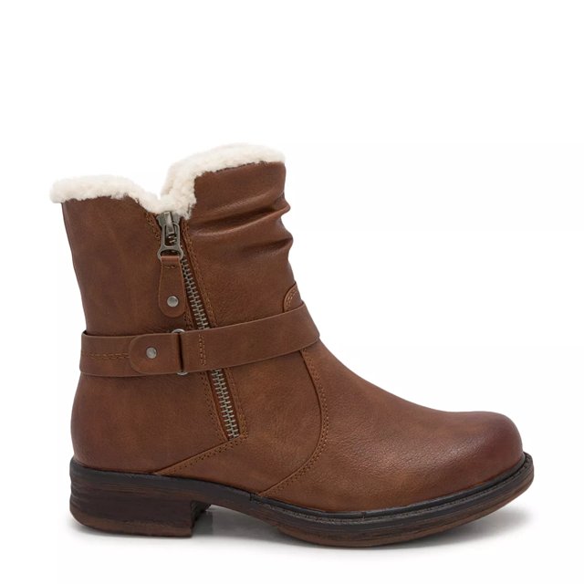 Taxi Women's Denver-01Waterproof Winter Short Moto Boot | The Shoe Company