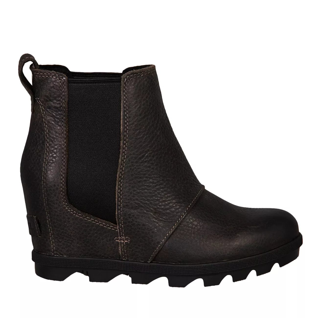 joan of arctic waterproof leather wedge ii chelsea boot