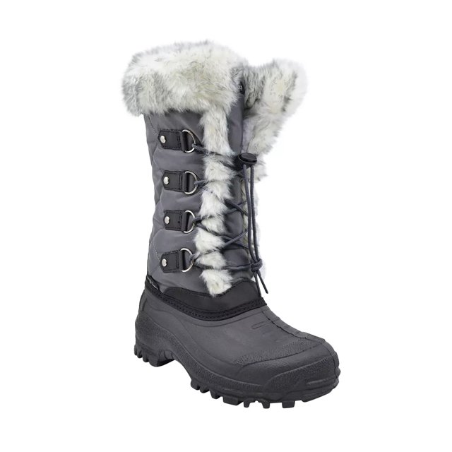 snowday tall waterproof quilted snow boot