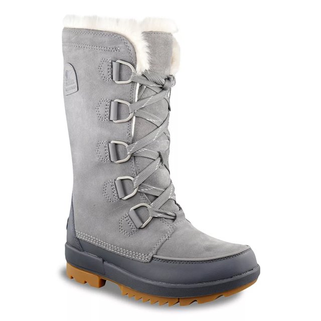 Women's gray sorel boots online