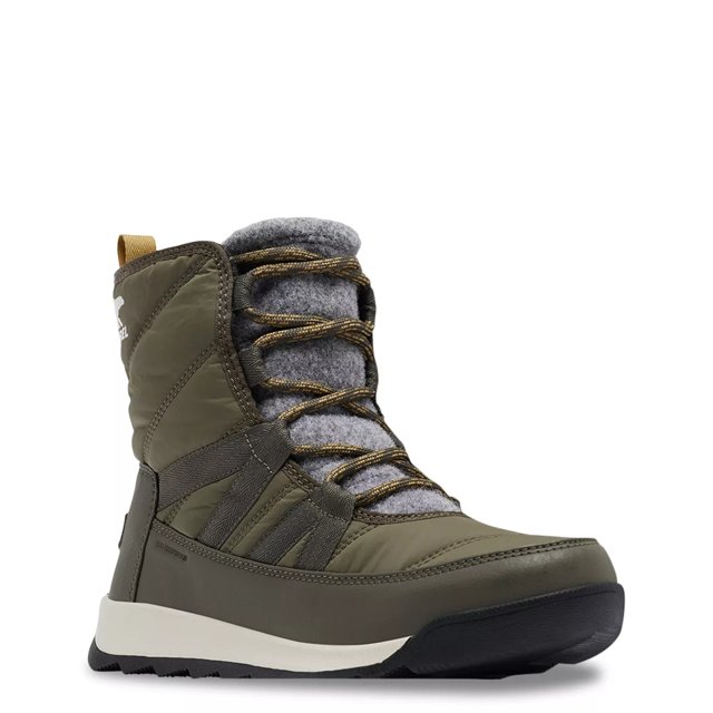 Sorel Women S Whitney Ii Short Lace Boots Green 6