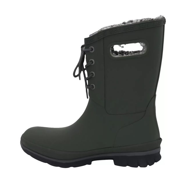 amanda plush waterproof rain boot
