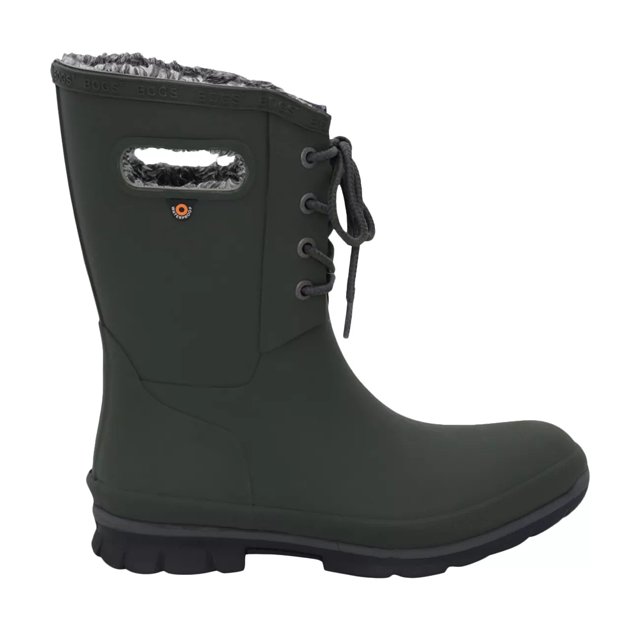 amanda plush waterproof rain boot