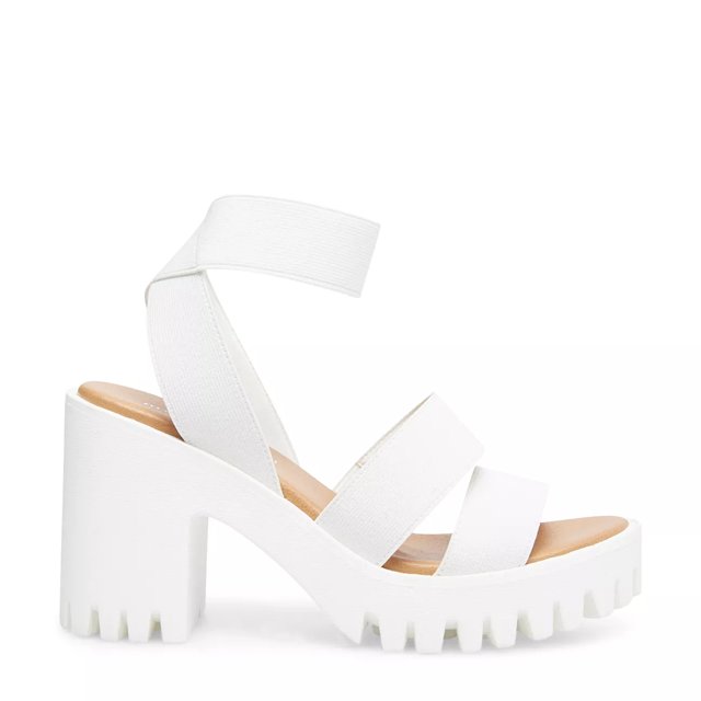 Madden girl white cheap platform sandals