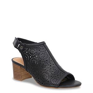 Dsw black sale sandals heels