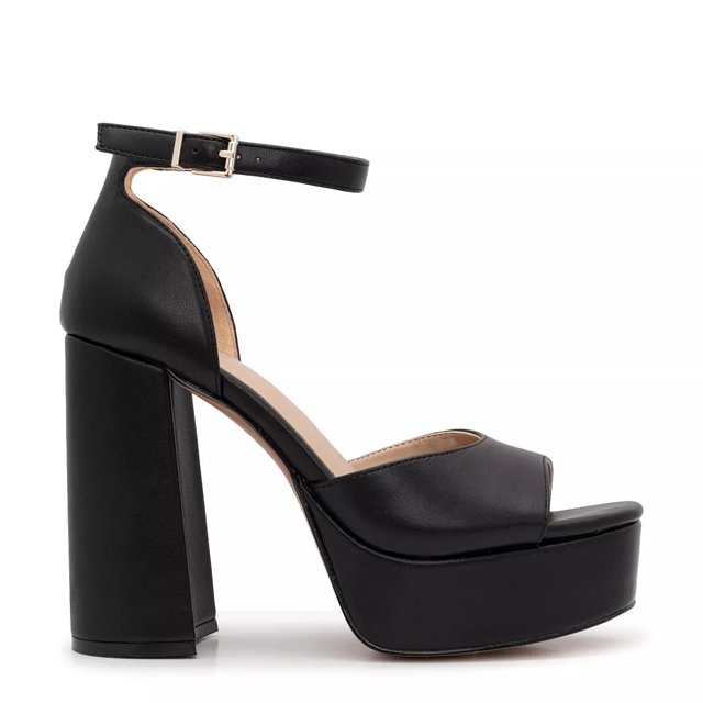 Dsw black platform sandals online