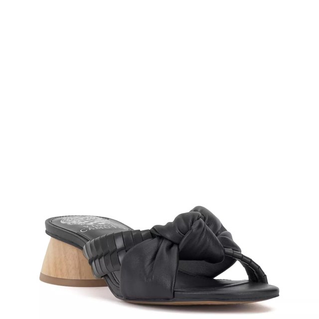 Vince camuto black flip flops clearance