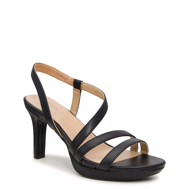 Naturalizer black dress sandals clearance