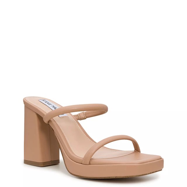 Steve Madden Women s Patsiee Dress Sandal in Natural Size 10 Medium