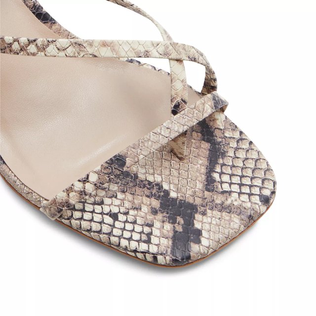 Aldo Women s Adrauder Sandal in Brown Overflow Size 8 Medium