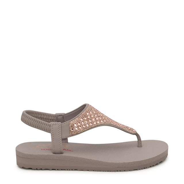 Gold skechers sandals 2025