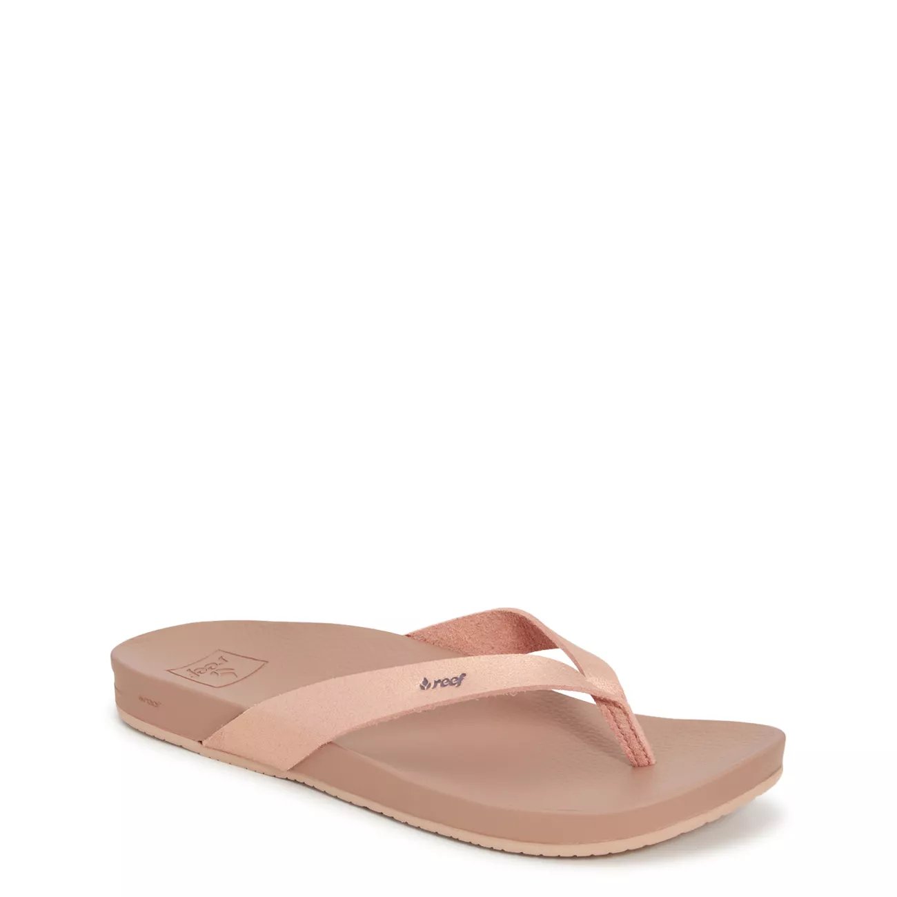 Reef rose gold flip flops online