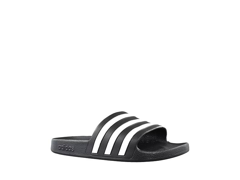 adidas Adissage Mens Slides Black / White US 14