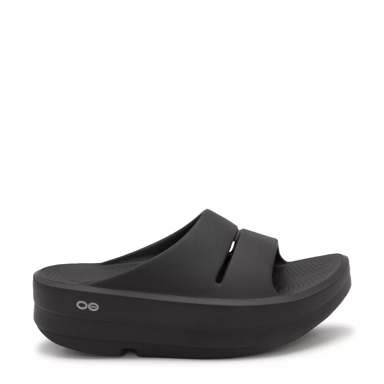 OOFOS Women's OOmega OOahh Luxe Platform Slide Sandal | The Shoe