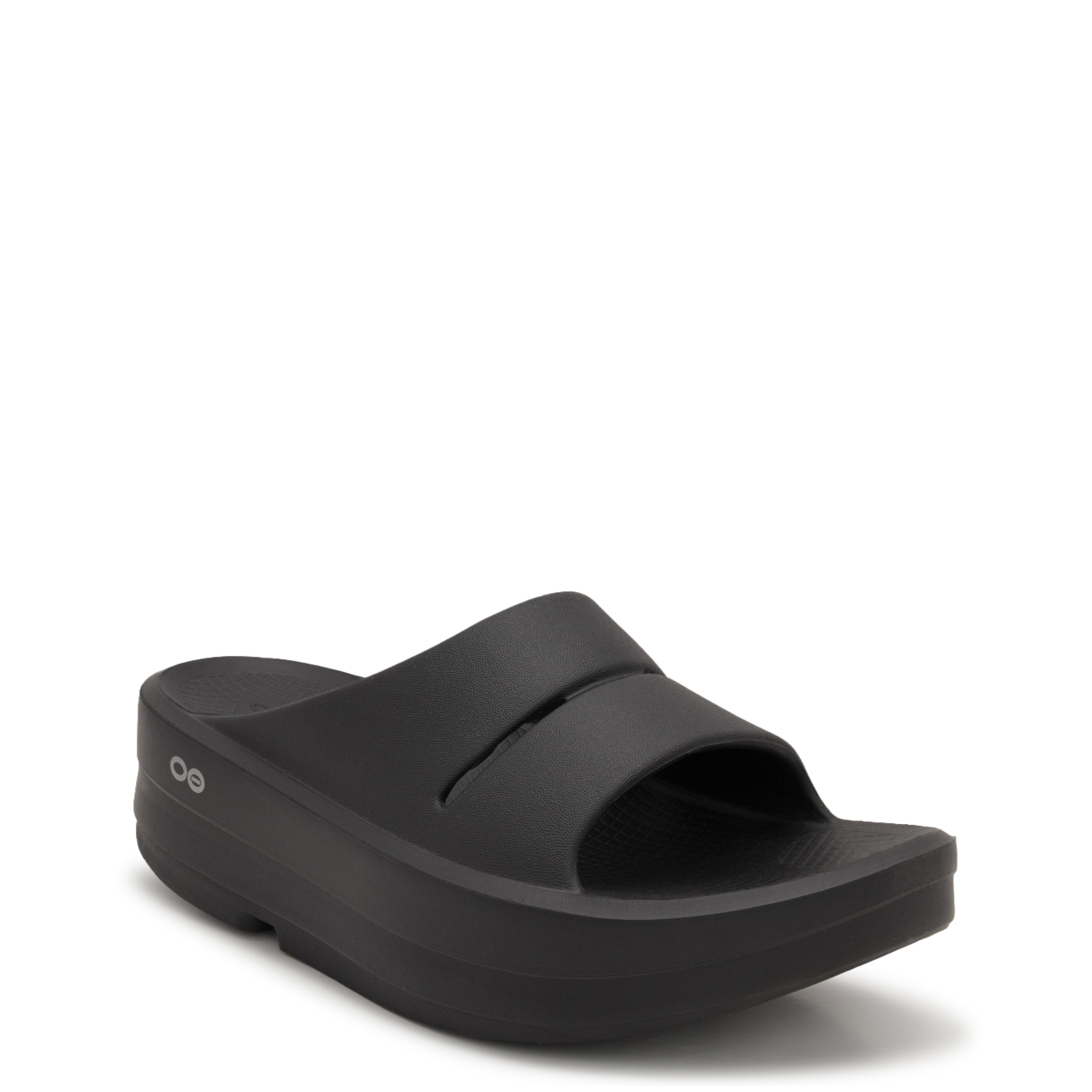 OOFOS Women's OOmega OOahh Luxe Platform Slide Sandal | The Shoe