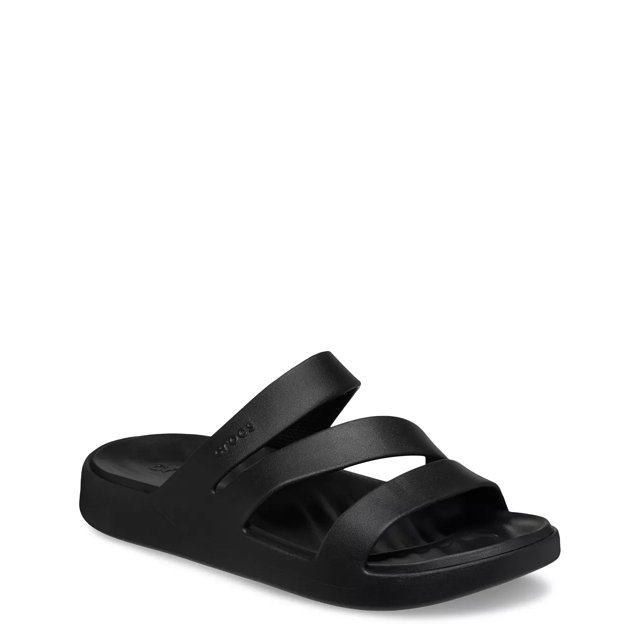 Crocs Women s Getaway Strappy Slide Sandal The Shoe Company