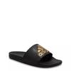 Adidas adilette cloudfoam outlet plus logo slides women's