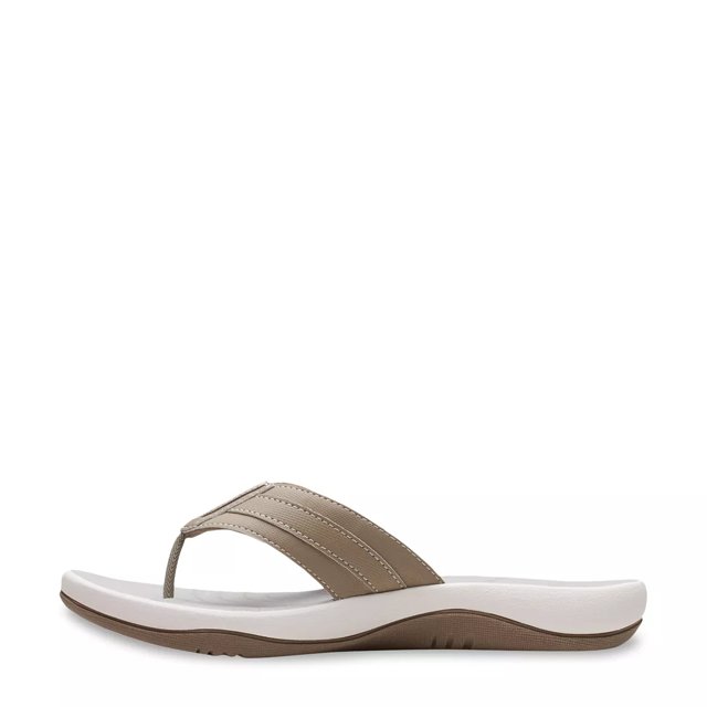 Clarks Women's Sunmaze Daisy Flip Flop Sandal DSW Canada