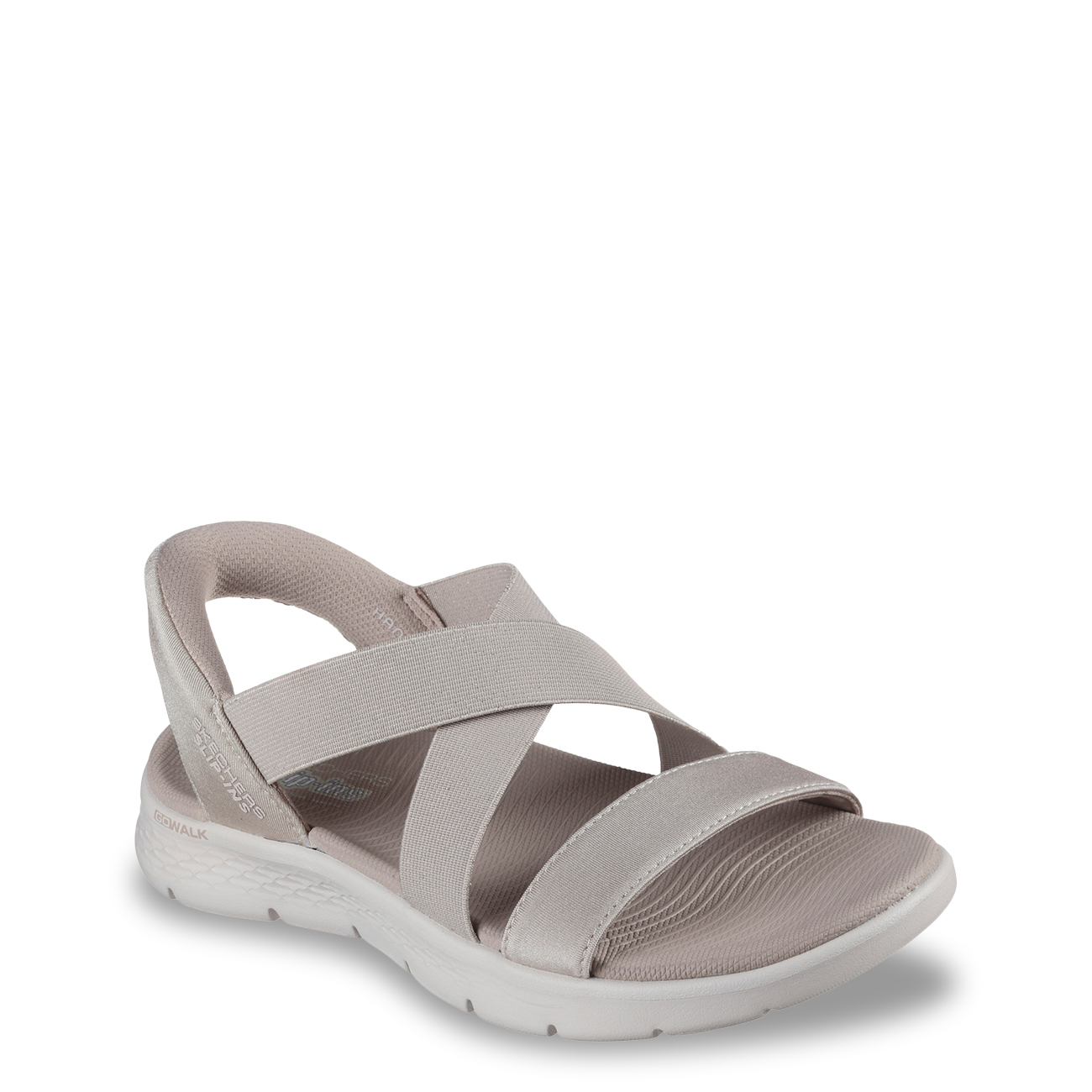 Skechers Women's Slip-Ins Go Walk Flex Glimmer Sandal | DSW