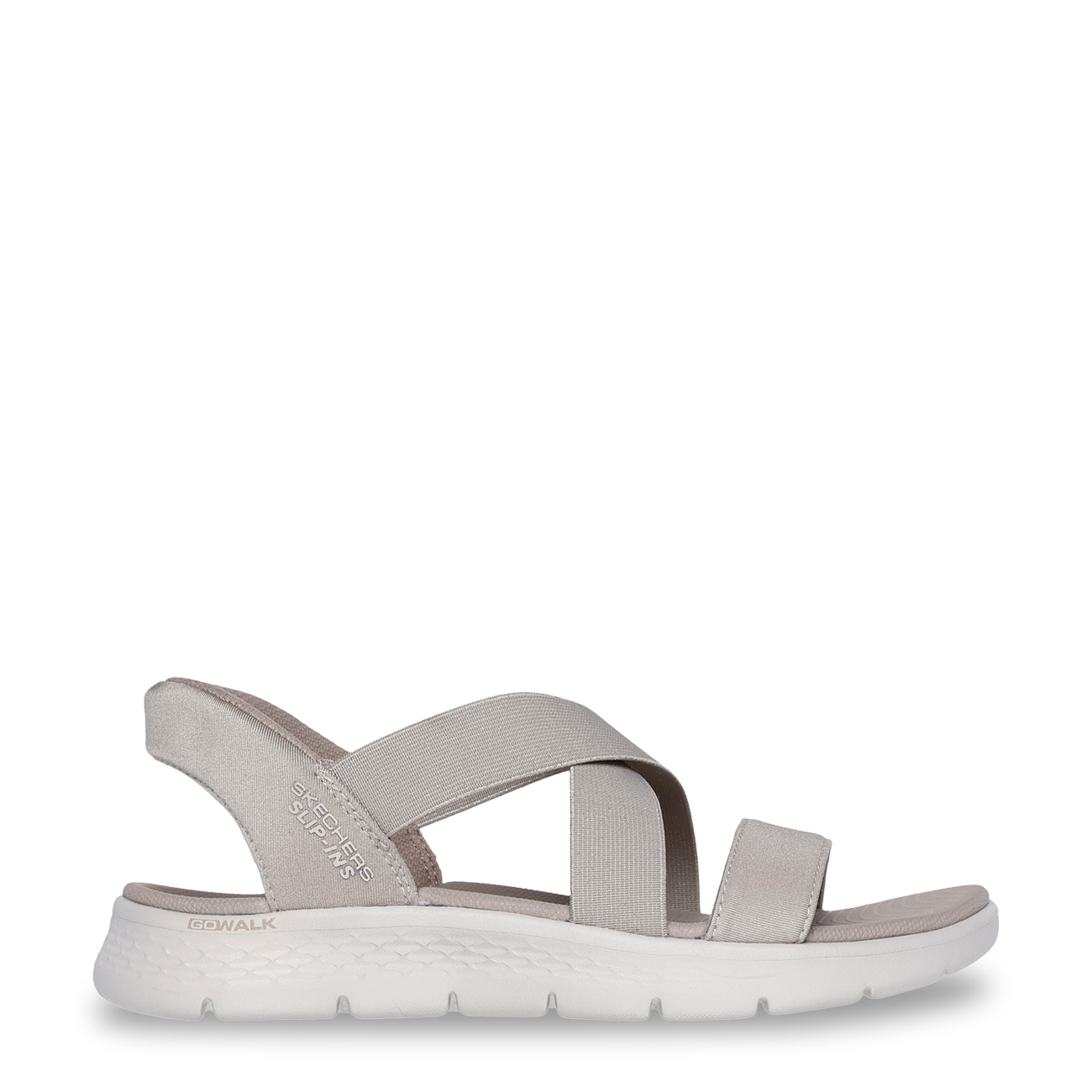Skechers Women's Slip-Ins Go Walk Flex Glimmer Sandal | The Shoe Co.