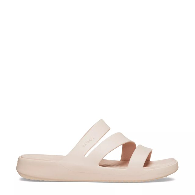 Crocs Women s Getaway Strappy Slide Sandal The Shoe Company