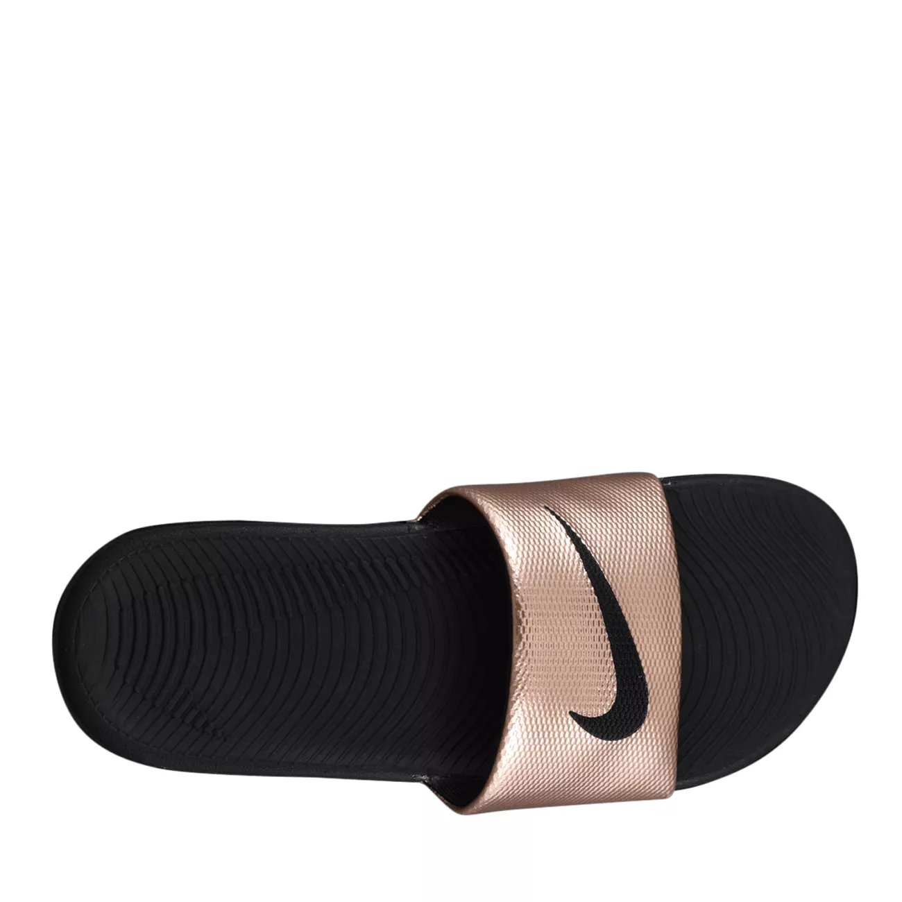 nike kawa slide women's gold