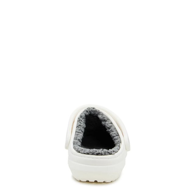 Fuzzy white crocs outlet