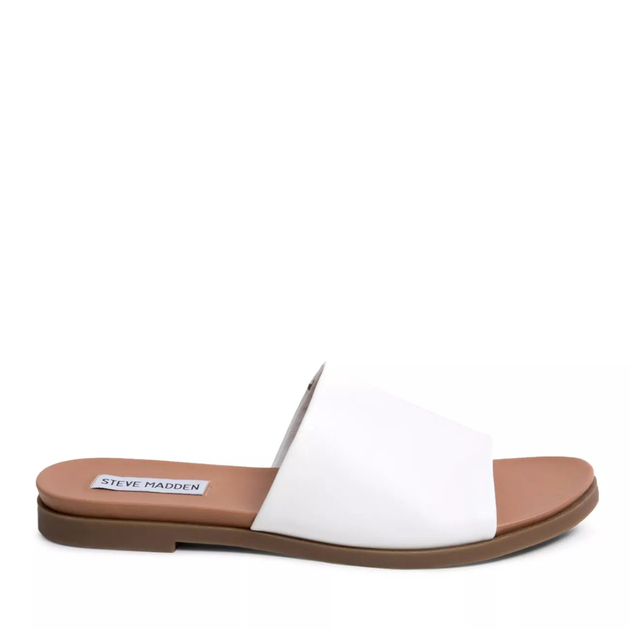 Steve madden karolyn hot sale flat sandal white