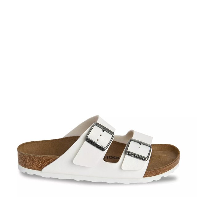 White sandals sale narrow width