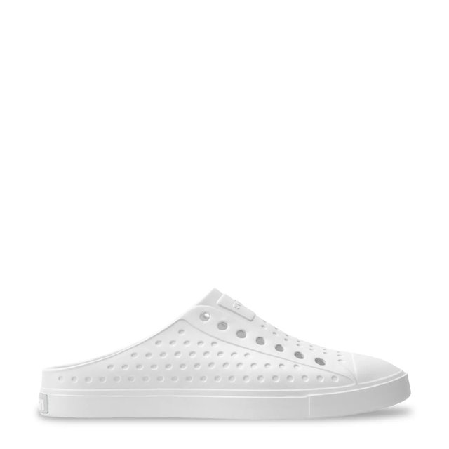 Native Jefferson Clog in Shell White Shell White