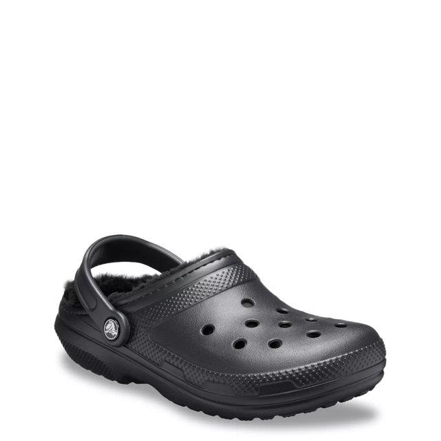 Crocs classic lined clog black hotsell