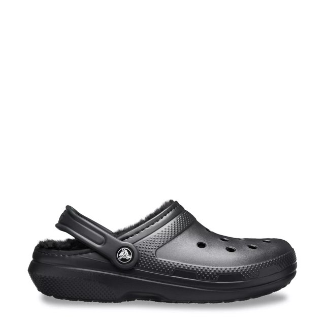 Crocs Unisex Classic Lined Clog Black