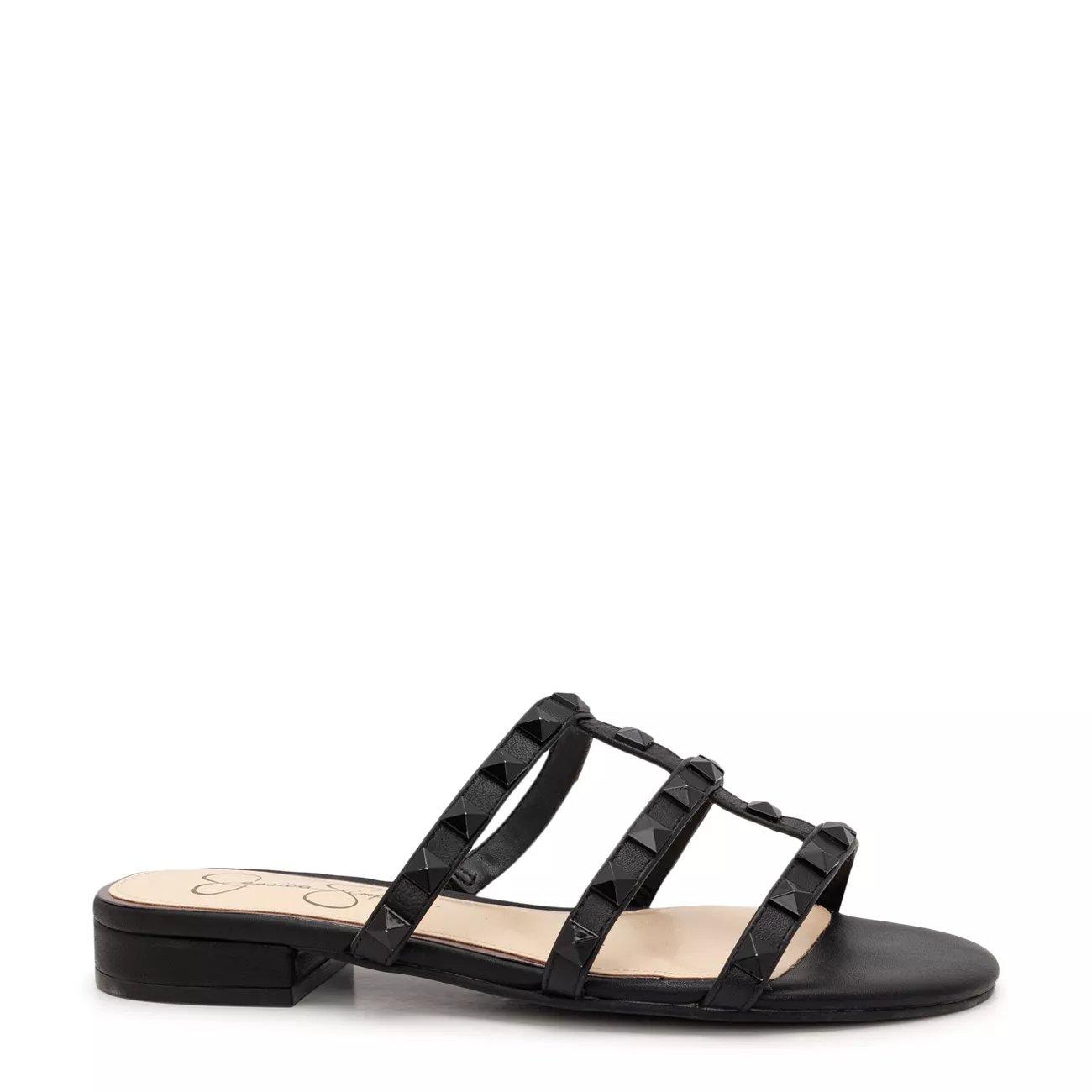 Dsw black sale sandals flat