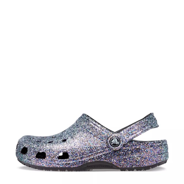 Crocs Unisex Classic Glitter Clog The Shoe Company
